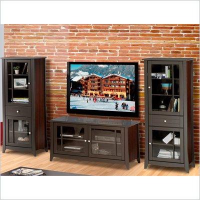 Nexera Elegance 3-Piece 49" Entertainment Package in Espresso
