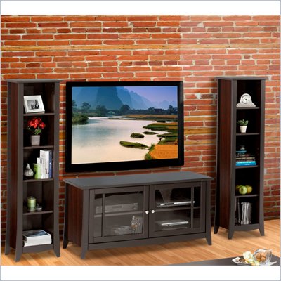 Nexera Elegance 3-Piece 58" Entertainment Package in Espresso