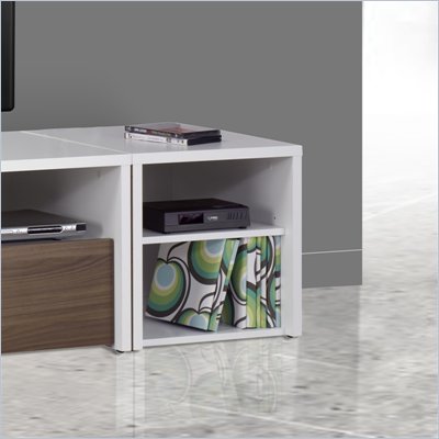 Nexera Liber-T Media Storage Unit in White