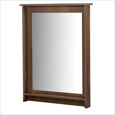 Nexera Nocce Mirror in Truffle Finish