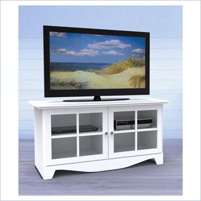 Nexera Pinnacle 49" TV Stand in White