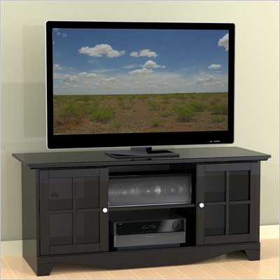 Nexera Pinnacle 56" TV Stand in Black