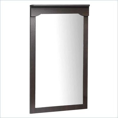 Nexera Pocono Vertical Mirror in Espresso