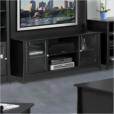 Nexera Tuxedo 58" TV Stand in Black