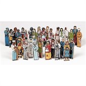Guidecraft Wooden Complete Career ID Kit (Set of 30)