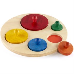Guidecraft Hardwood Circle Sorter Picture
