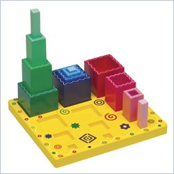 Guidecraft Wooden Nesting Sort And Stack - Cube Picture