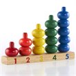 ADD TO YOUR SET: Guidecraft Hardwood 1-2-3-4-5 Ring Counter