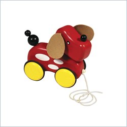 Guidecraft Hardwood Pull Along Animal Friends - Puppy