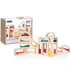 Guidecraft Block Toppers Set - 8 Pieces Picture