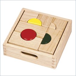 Guidecraft Hardwood Mini Unit Blocks, Set 6