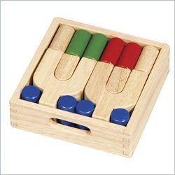 Guidecraft Hardwood Mini Unit Blocks, Set 7