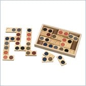 Guidecraft Hardwood Texture Dominoes