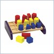 ADD TO YOUR SET: Guidecraft Wooden Non-Toxic Paints 3 In a Row Sorter