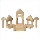 Guidecraft Hardwood Block Set, 34 Pieces