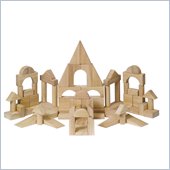 Guidecraft Hardwood Block Set, 76 Pieces