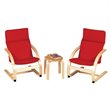 ADD TO YOUR SET: Guidecraft Birch Kiddie Rocker Chair Set in Red