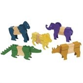 Guidecraft Block Mates Safari Animals