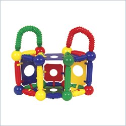 Guidecraft Magneatos Jumbo Master Builder - 89 Pieces