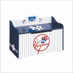 Guidecraft Major League Baseball Yankees Toy Box
