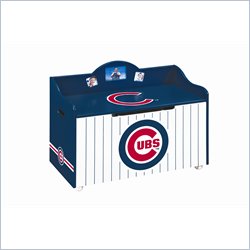 Guidecraft Major League Baseball Cubs Toy Box