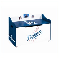 Guidecraft Major League Baseball Dodgers Toy Box