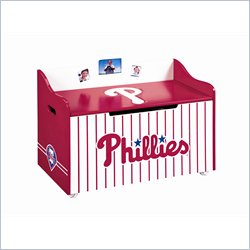Guidecraft Major League Baseball Phillies Toy Box