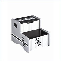 Guidecraft Major League Baseball White Sox Storage Step-Up
