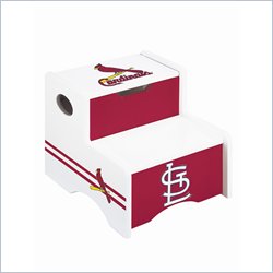 Guidecraft Major League Baseball Cardinals Storage Step-Up