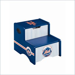 Guidecraft Major League Baseball Mets Storage Step-Up