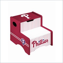 Guidecraft Major League Baseball Phillies Storage Step-Up