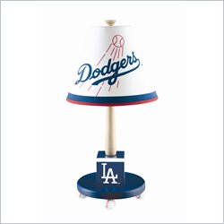 Guidecraft Major League Baseball Dodgers Table Lamp