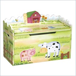 Guidecraft Little Farm House Toy Box