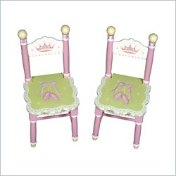 Guidecraft Hardwood Lambs and Ivy Swan Lake Extra Chairs (Set of 2)