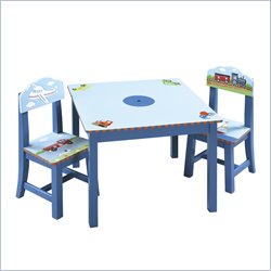 Guidecraft Transportation Table and Chair Set
