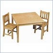 ADD TO YOUR SET: Guidecraft Hardwood Mission Table and Chairs Set