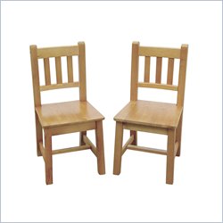 Guidecraft Hardwood Mission Extra Chairs (Set of 2)