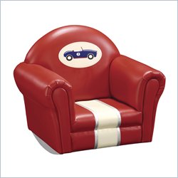 Guidecraft Retro Racers Upholstered Rocker