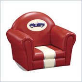 Guidecraft Retro Racers Upholstered Rocker
