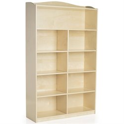 Guidecraft Birch 60 High Single-Sided Bookcase
