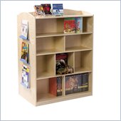 Guidecraft Birch Double-Sided Bookcase