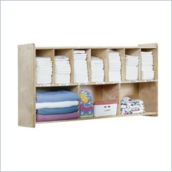 Guidecraft Birch Diaper Organizer Shelf