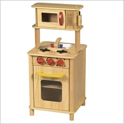 Guidecraft Solid wood Natural Kitchenette Center