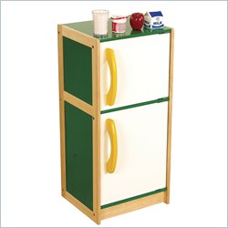 Guidecraft Hardwood Color-Bright Refrigerator