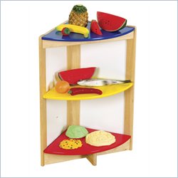 Guidecraft Hardwood Color-Bright Side Shelf