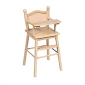 Guidecraft Natural Doll High Chair