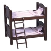 Guidecraft Espresso Doll Bunk Bed