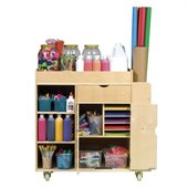 Guidecraft Art Activity Cart