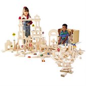 Guidecraft 390 Pieces Classroom Unit Blocks