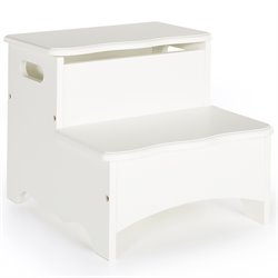 Guidecraft Classic White Storage Step-Up